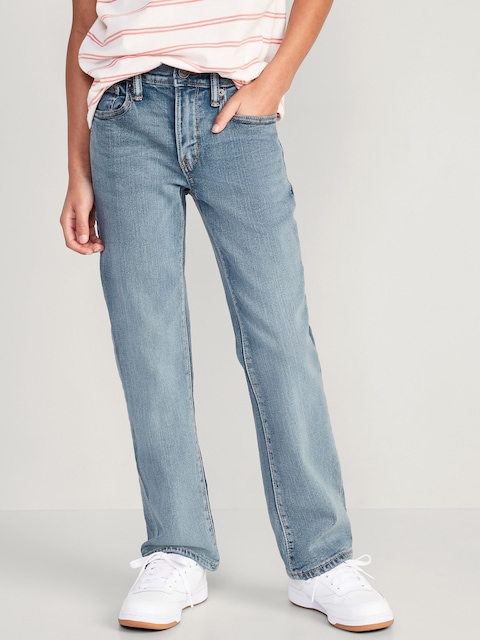 Built-In Flex Boot-Cut Jeans for Boys - Light Wash