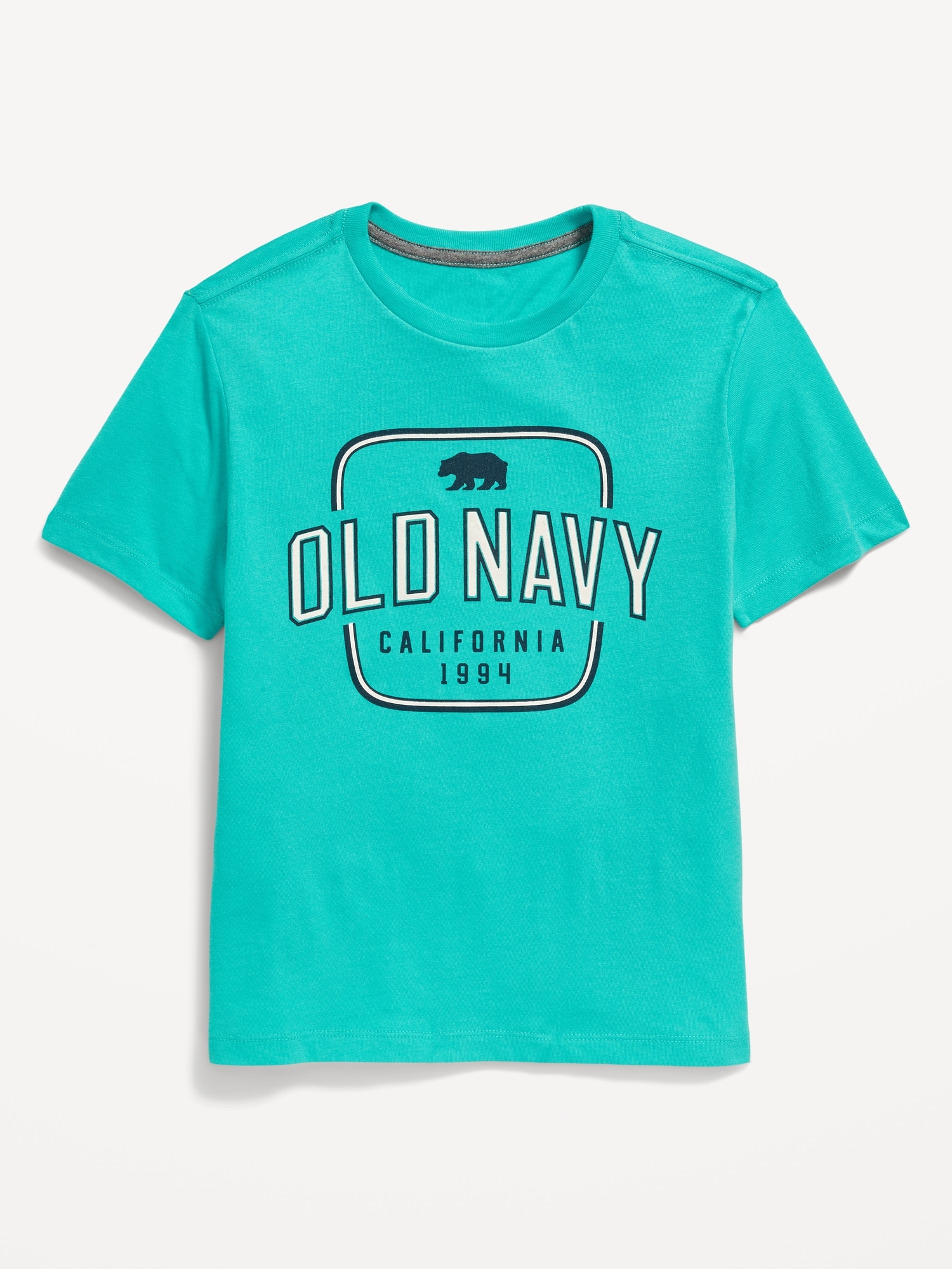 Old Navy Short-Sleeve Logo-Graphic T-Shirt for Boys blue. 1