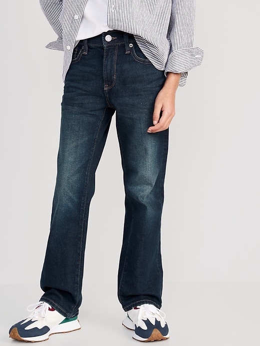 View large product image 1 of 3. Built-In Flex Boot-Cut Jeans for Boys
