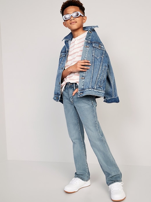 View large product image 2 of 3. Built-In Flex Boot-Cut Jeans for Boys