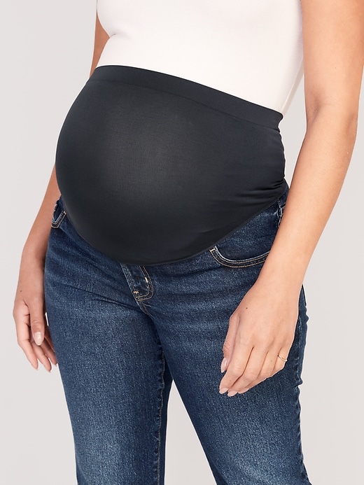 Image number 5 showing, Maternity Full Panel OG Straight Jeans