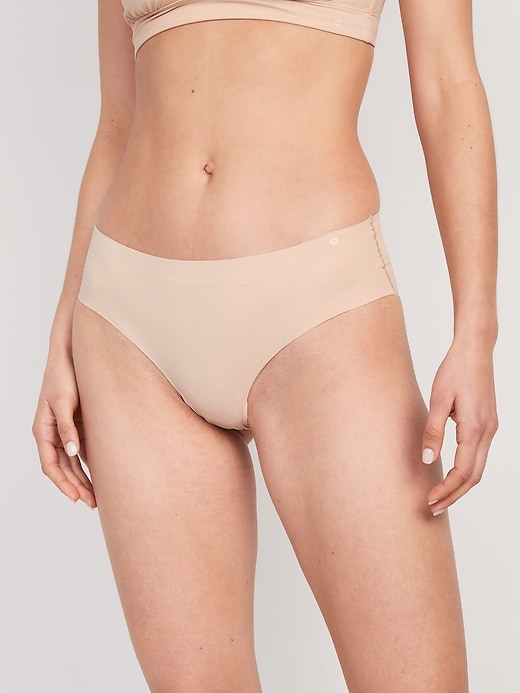 View large product image 1 of 6. Low-Rise No-Show Hipster Underwear