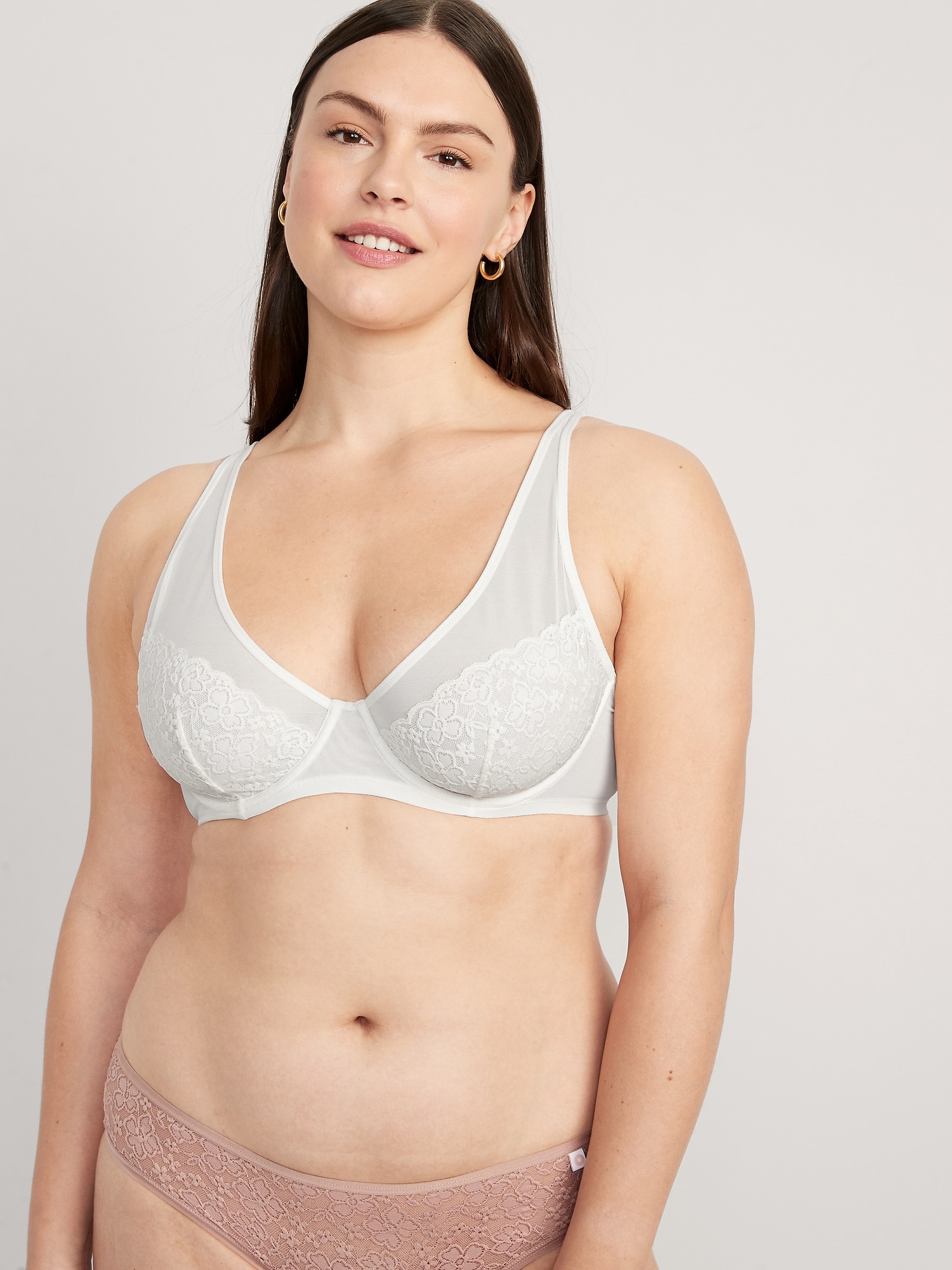Silver Sheer Bra Size 38C - Buy Online, Underwire bras