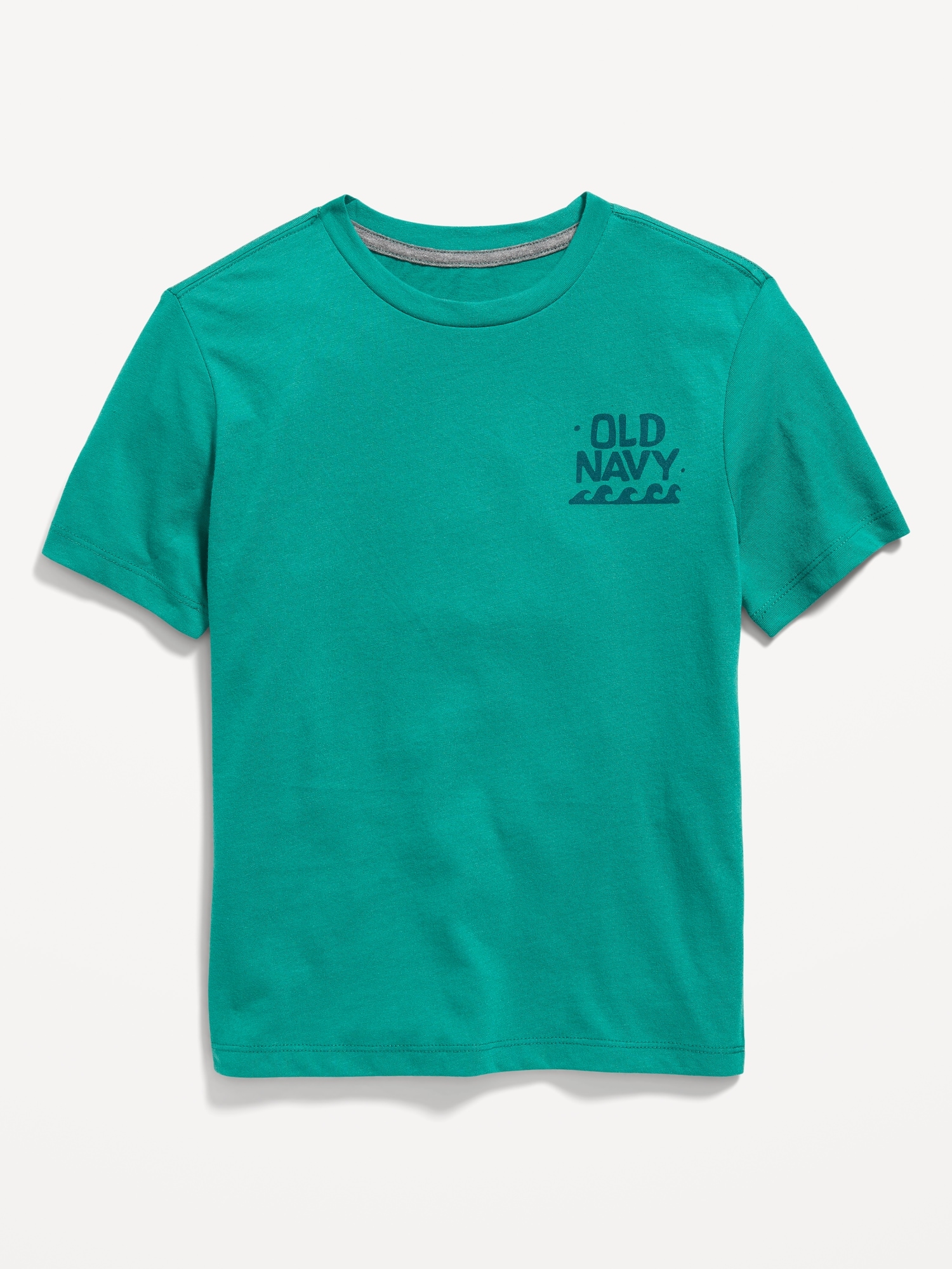Old Navy Short-Sleeve Logo-Graphic T-Shirt for Boys green. 1