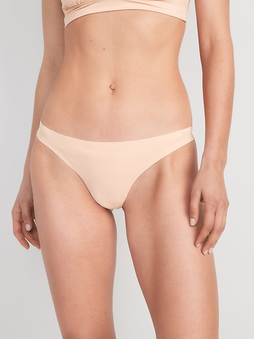 View large product image 1 of 6. Low-Rise No-Show Thong