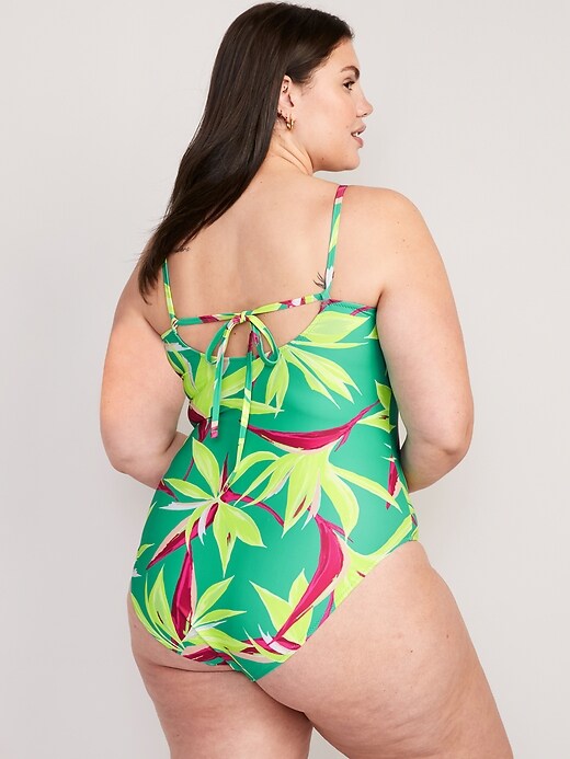 SIGNATURE SWIM CAMI ONE PIECE