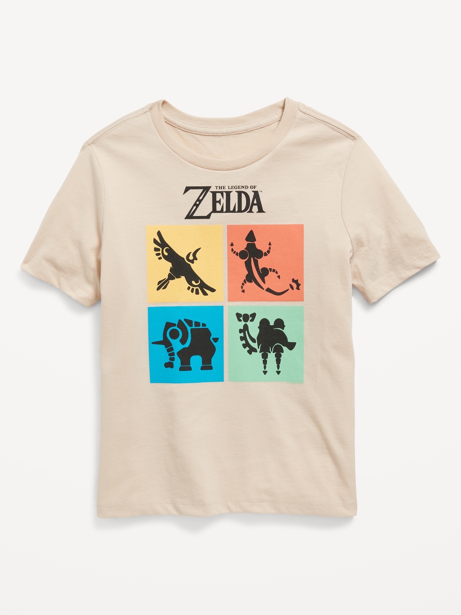 Old Navy The Legend of Zelda™ Gender-Neutral Graphic T-Shirt for Kids beige. 1