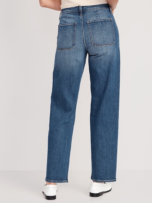 Image number 2 showing, High-Waisted OG Loose Utility Jeans