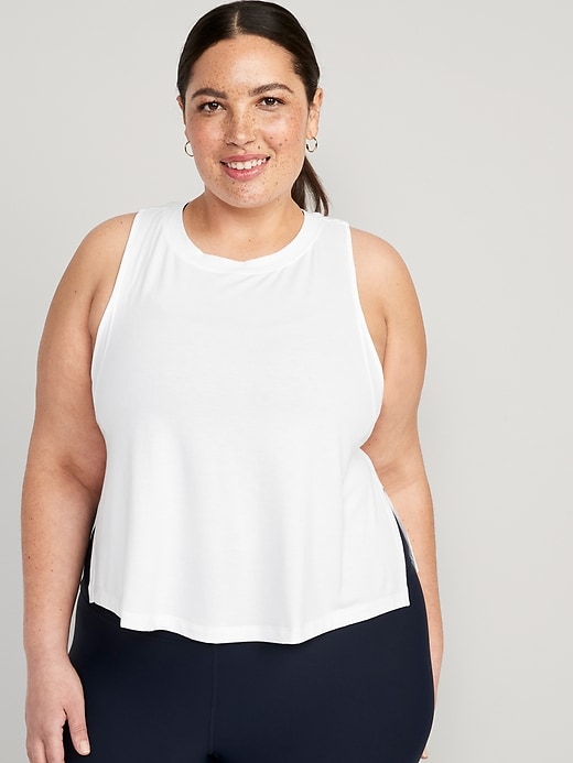 UltraLite Sleeveless Cropped Top | Old Navy