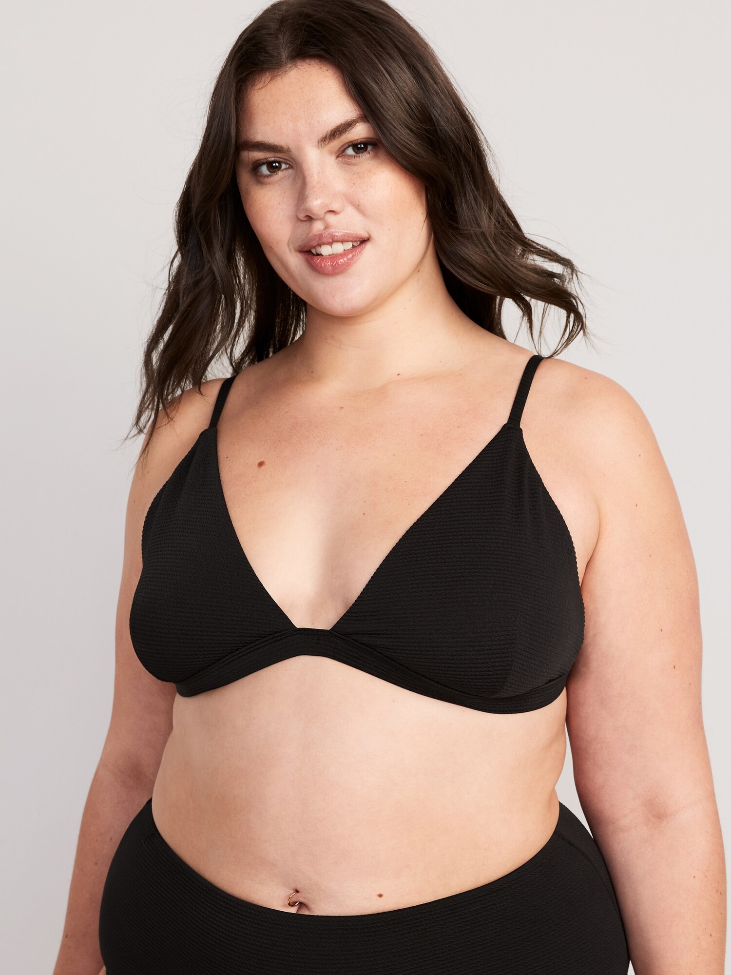 Pucker Triangle Bikini Swim Top Old Navy