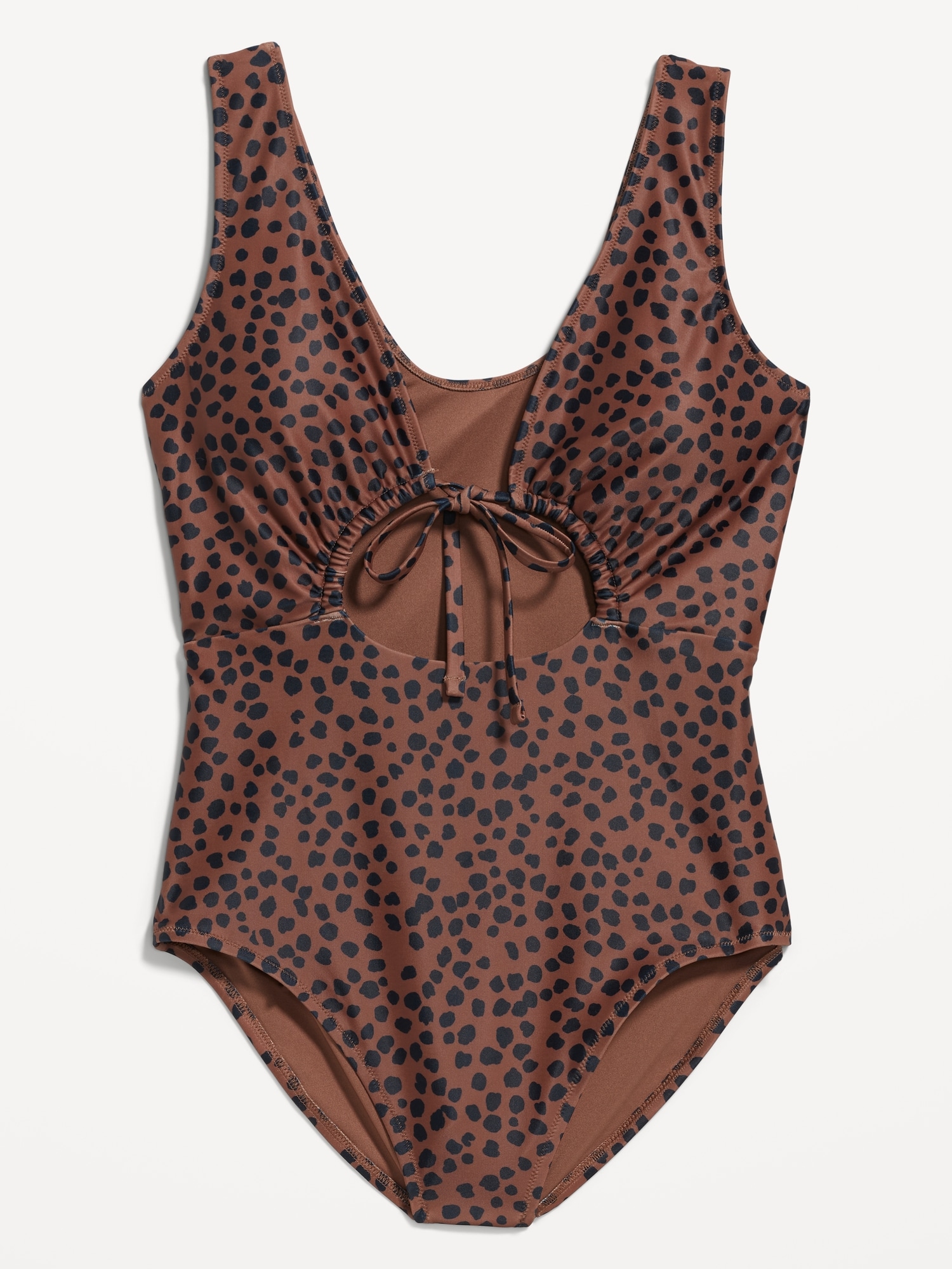 Cutout-Front One-Piece Swimsuit for Women | Old Navy