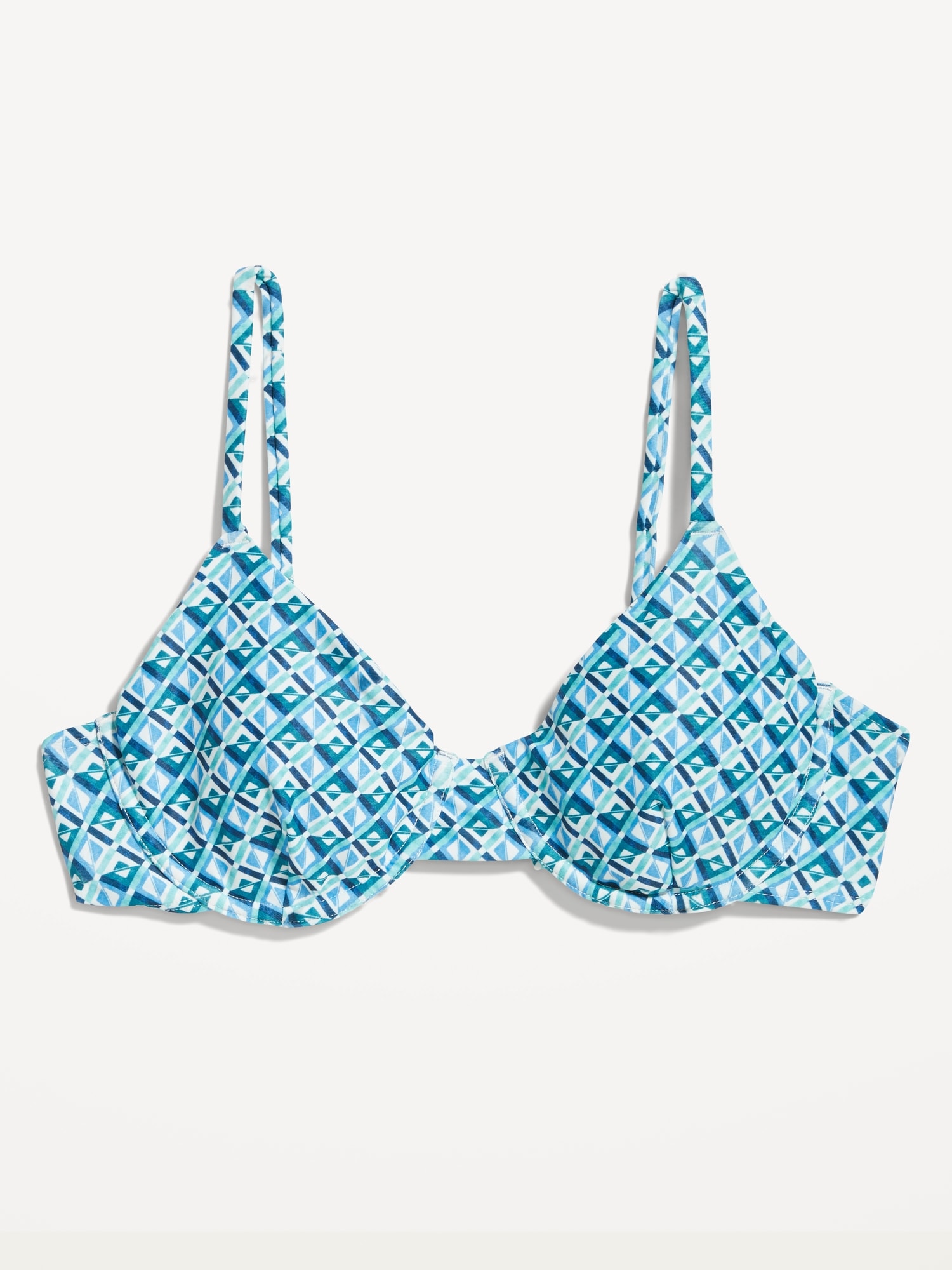 Multi Print Pattern Underwire Bikini Top X24019