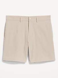 View large product image 3 of 3. StretchTech Nylon Chino Shorts -- 7-inch inseam
