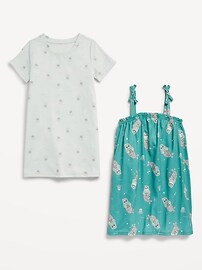 View large product image 3 of 3. Printed Nightgown 2-Pack for Toddler Girls & Baby