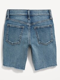 View large product image 5 of 5. 360° Stretch Pull-On Jean Shorts for Boys (At Knee)
