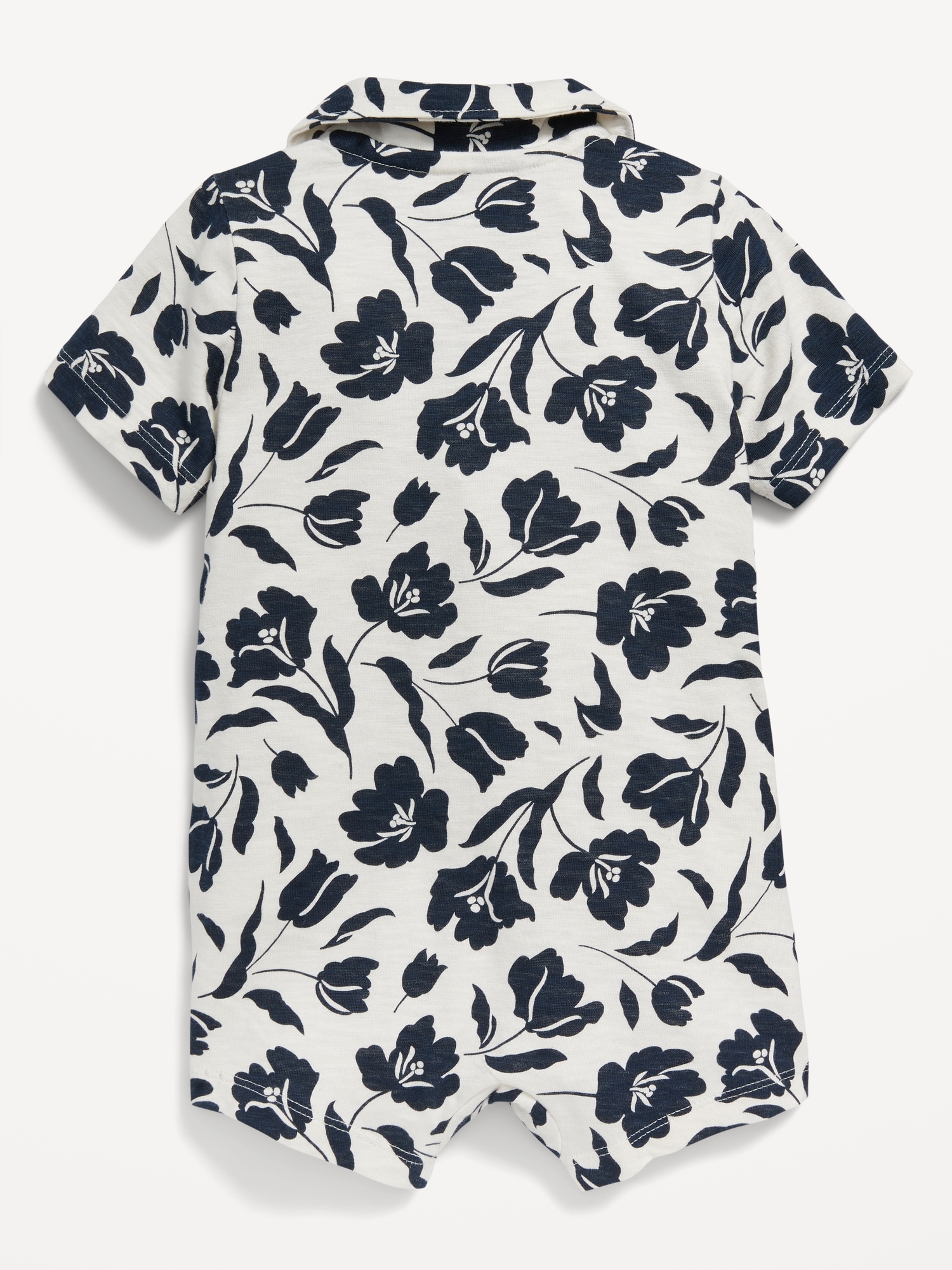 ShortSleeve Printed JerseyKnit Romper for Baby Old Navy