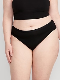 View large product image 6 of 7. High-Waisted Everyday Cotton Underwear