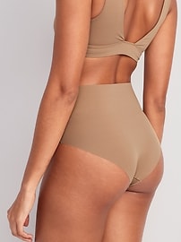 Image number 2 showing, High-Waisted No-Show Brief Underwear