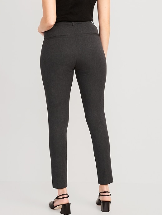 Image number 2 showing, Curvy High-Waisted Pixie Skinny Ankle Pants