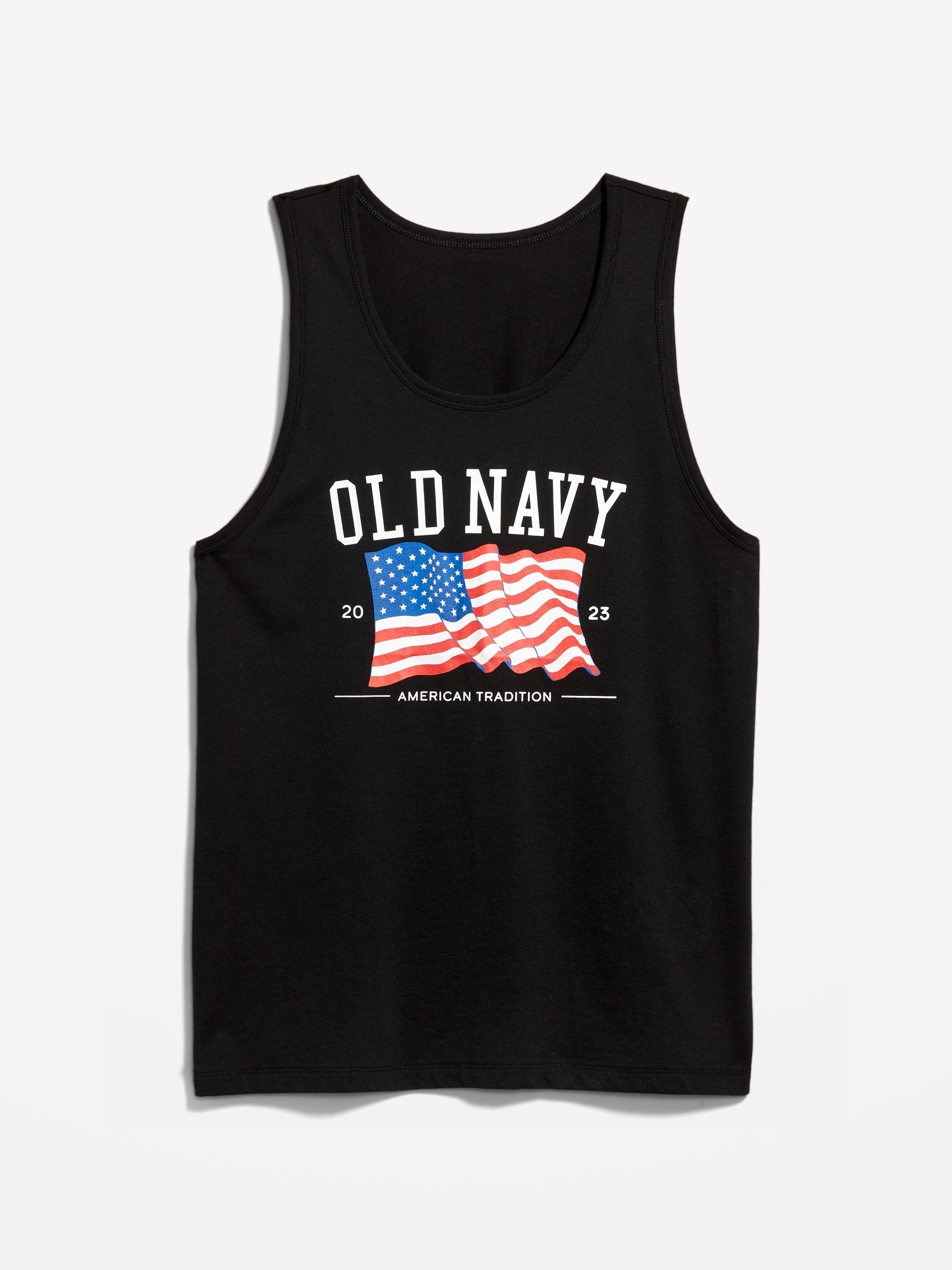 Matching "Old Navy" Flag Graphic Tank Top for Men Old Navy