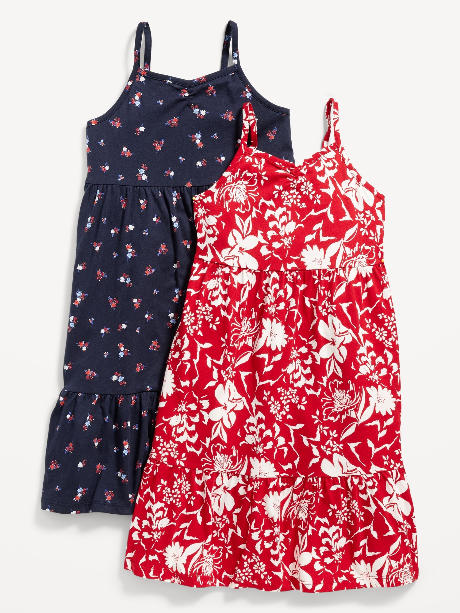 Oldnavy Sleeveless Printed Jersey-Knit Dress 2-Pack for Girls