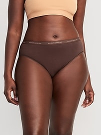 View large product image 4 of 7. High-Waisted Bikini Underwear