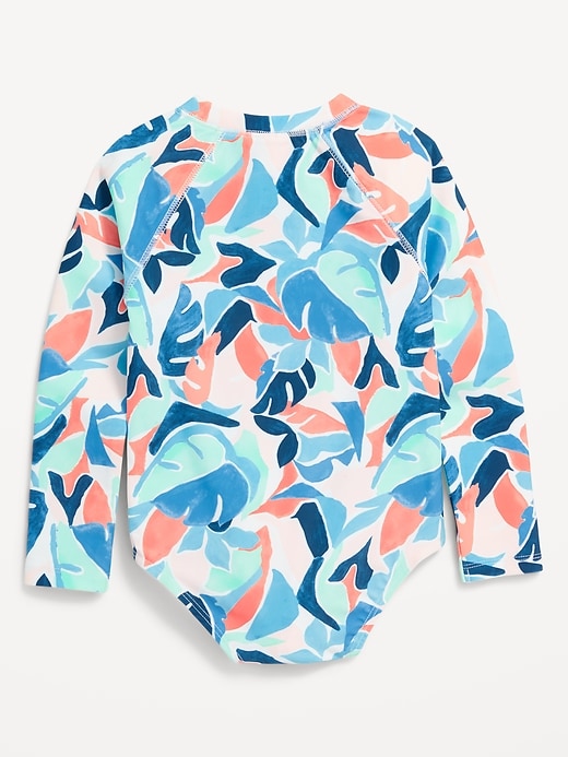 Printed OnePiece Rashguard Swimsuit for Toddler & Baby Old Navy
