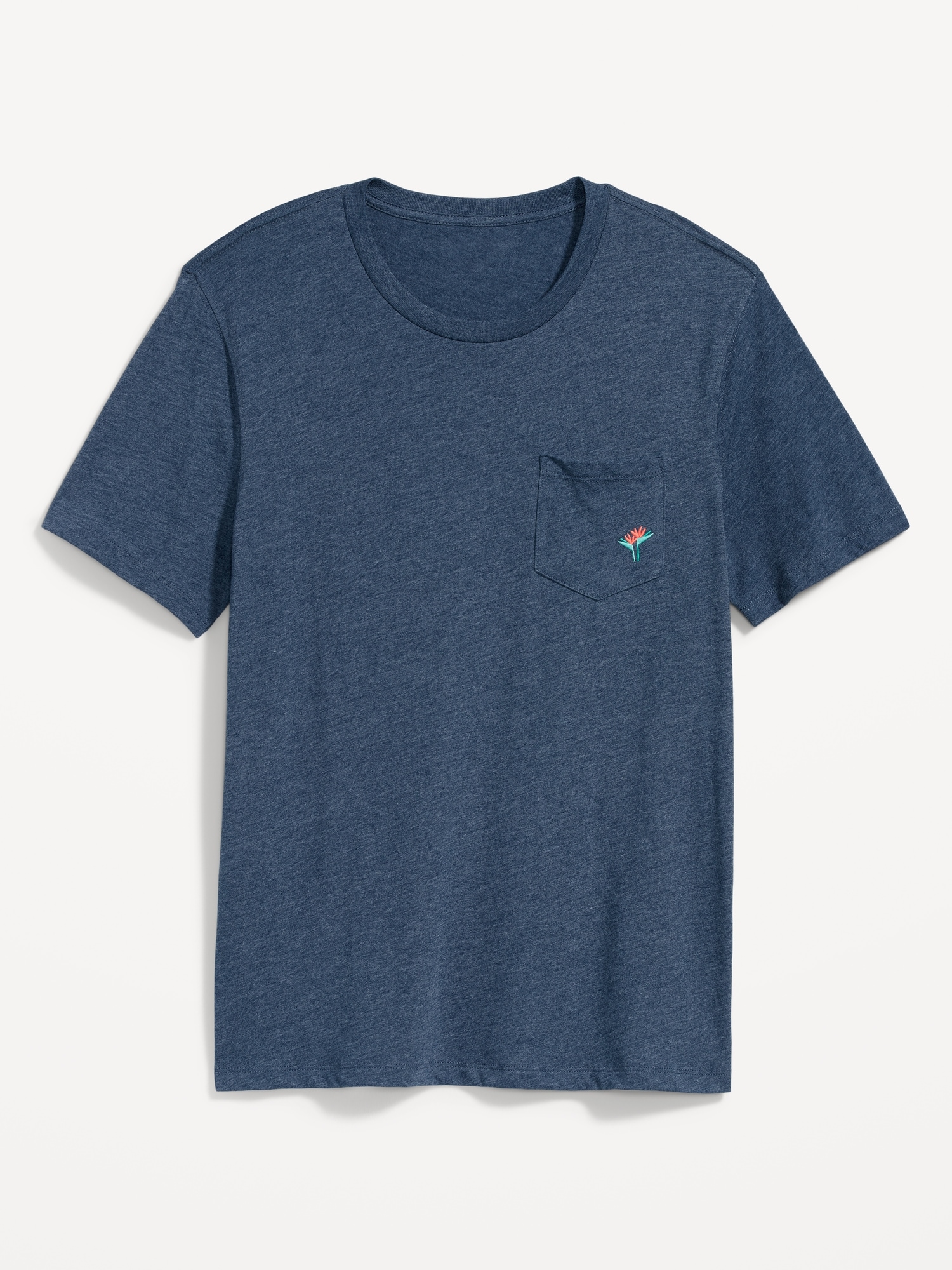 Soft-Washed Crew-Neck Graphic-Pocket T-Shirt | Old Navy