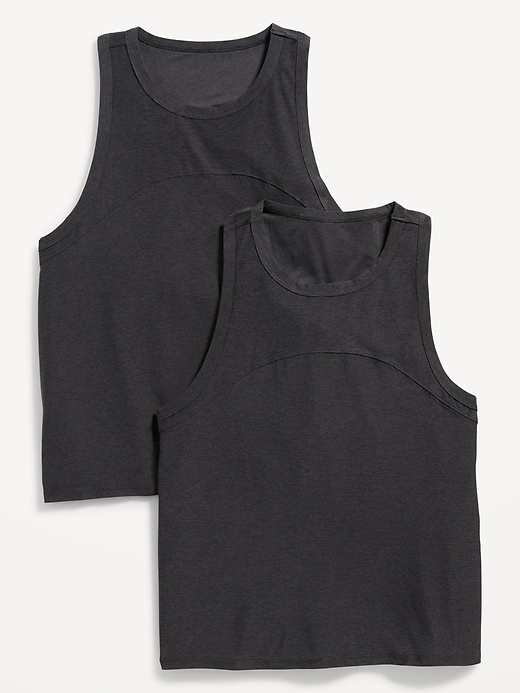 View large product image 2 of 2. Cloud 94 Soft Slub-Knit Tank Top 2-Pack