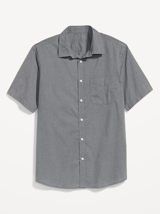 Image number 4 showing, Regular Fit Built-In Flex Everyday Poplin Shirt