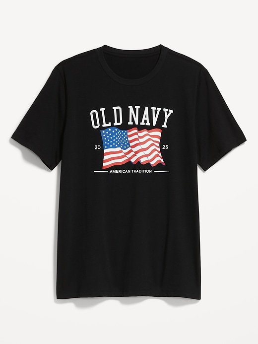View large product image 1 of 2. Matching "Old Navy" Flag Graphic T-Shirt