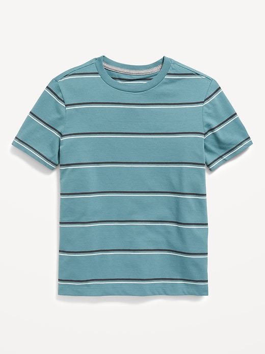 Old Navy Softest Short-Sleeve Striped T-Shirt for Boys. 6
