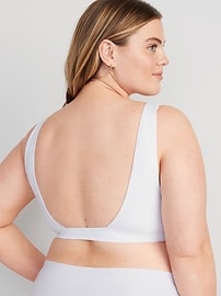 View large product image 8 of 8. V-Neck No-Show Bralette Top