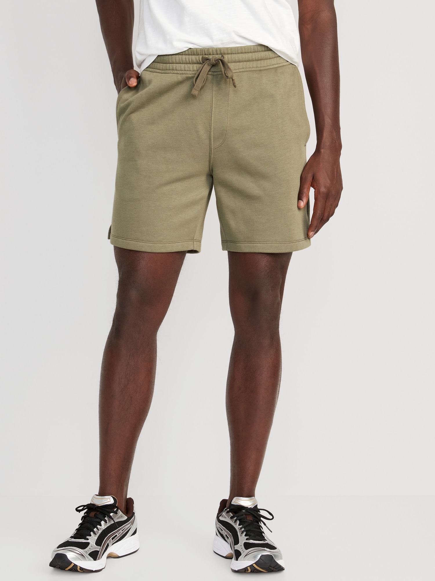 2-Pack Fleece Sweat Shorts -- 7-inch inseam