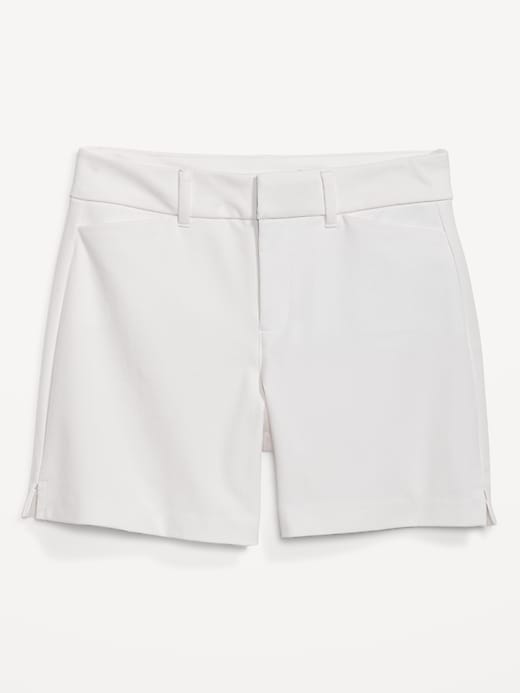 High-Waisted Pixie Trouser Shorts for Women -- 5-inch inseam | Old Navy
