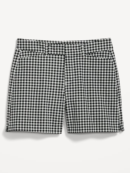 High-Waisted Pixie Trouser Shorts for Women -- 5-inch inseam | Old Navy