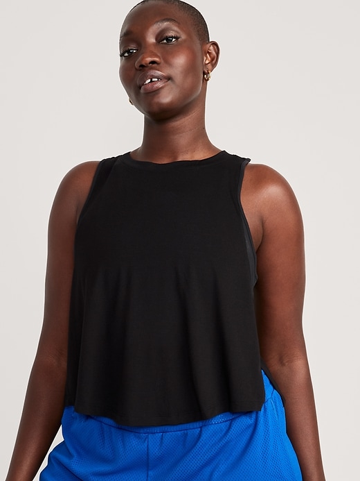 Image number 5 showing, UltraLite Sleeveless Cropped Top