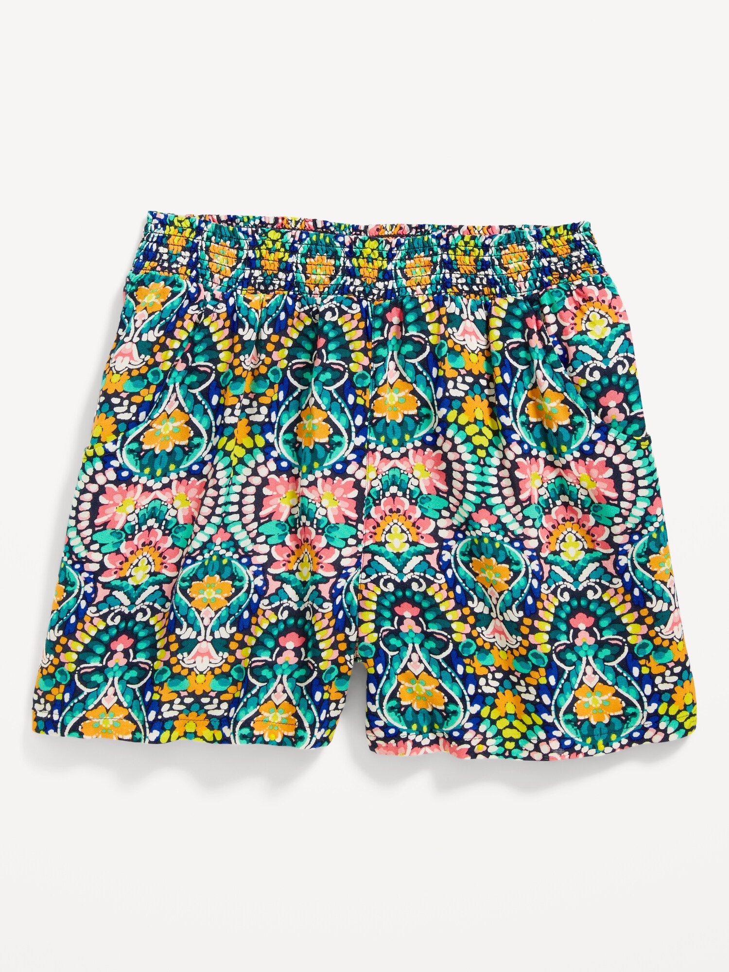 Mid Rise Printed Pull On Shorts For Girls Old Navy mid-rise-printed-pull-on-shorts-for-girls-old-navy