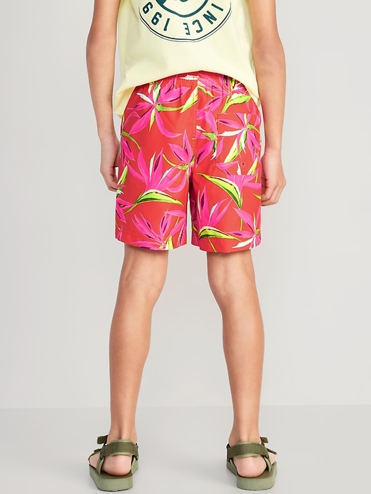 View large product image 2 of 4. Printed Swim Trunks for Boys