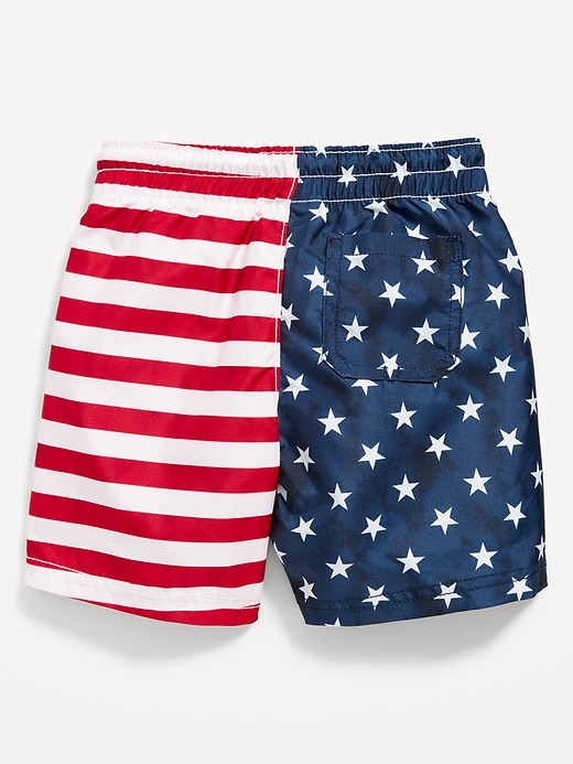 View large product image 2 of 3. Printed Swim Trunks for Toddler Boys