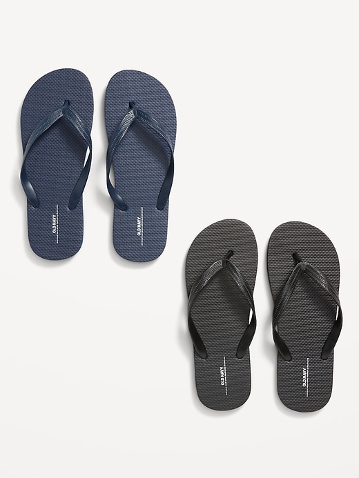 View large product image 2 of 2. 2-Pack Flip-Flop Sandals (Partially Plant-Based)