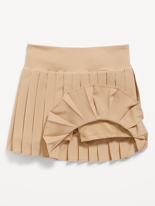 Image number 5 showing, High-Waisted Pleated Performance Skort for Girls