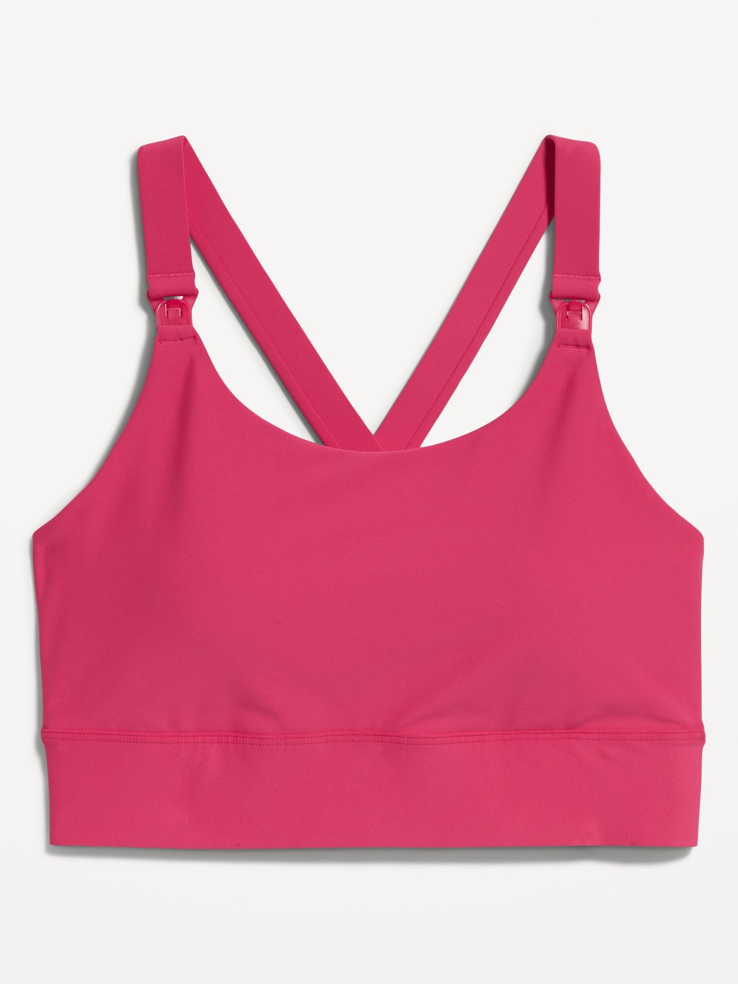 Maternity Medium Support Powersoft Longline Nursing Sports Bra Old Navy 