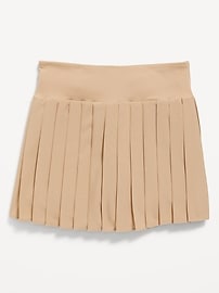 View large product image 4 of 5. High-Waisted Pleated Performance Skort for Girls