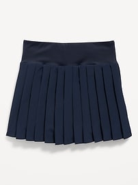 View large product image 4 of 5. High-Waisted Pleated Performance Skort for Girls