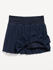 View large product image 5 of 5. High-Waisted Pleated Performance Skort for Girls