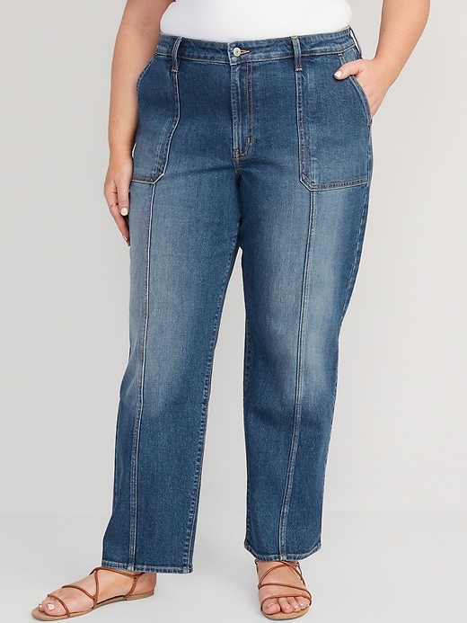 Image number 7 showing, High-Waisted OG Loose Utility Jeans