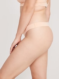 View large product image 6 of 6. Low-Rise No-Show Thong
