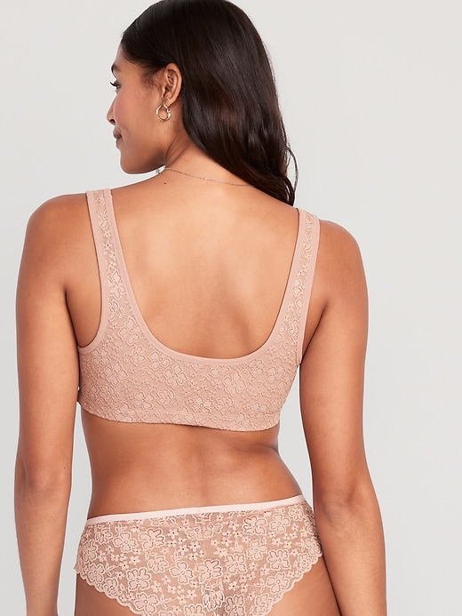 View large product image 2 of 8. Lace Bralette Top
