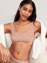 View large product image 3 of 8. Lace Bralette Top